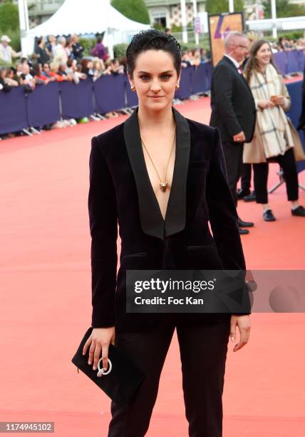 Noemie Merlant attends the Seberg Premiere during the 45th Deauville American Film Festival on September 13, 2019 in Deauville, France.