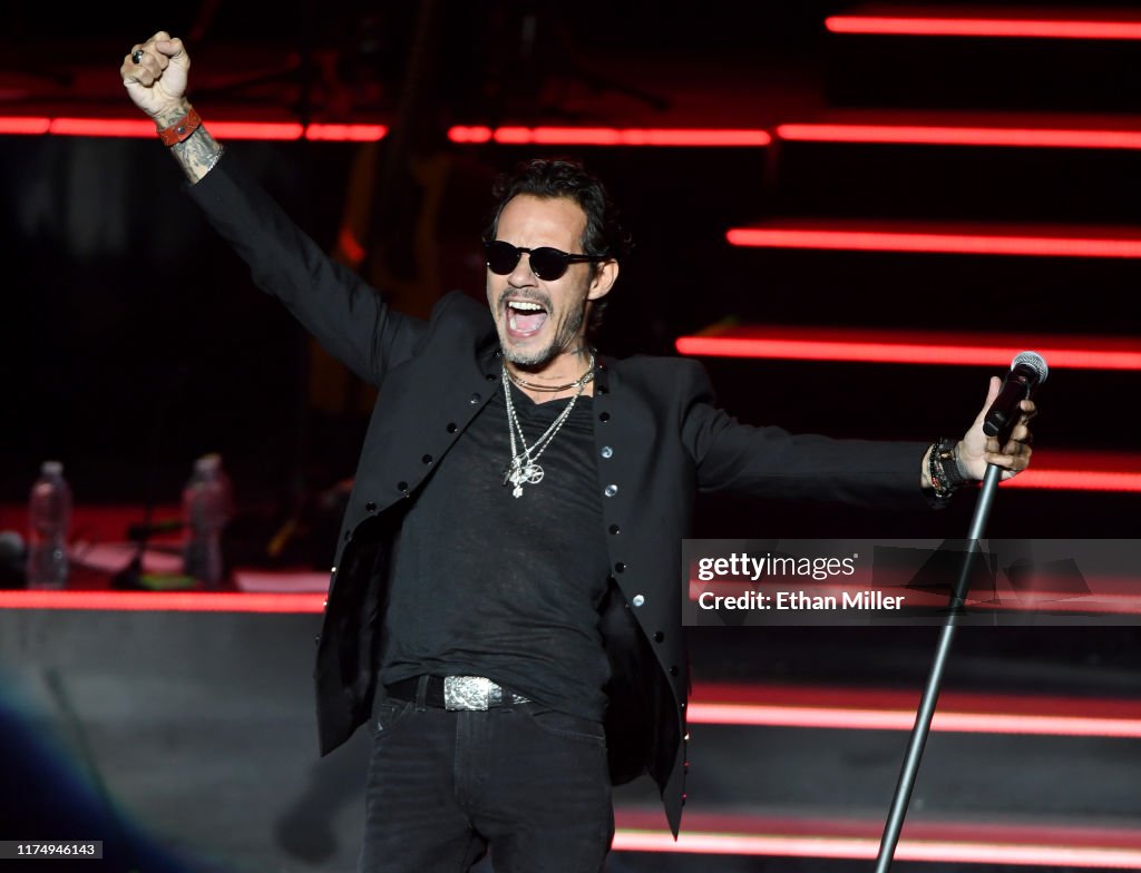 Marc Anthony Kicks Off Opus Tour In Las Vegas, NV