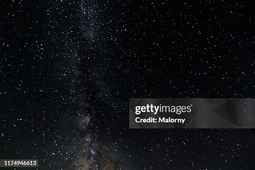 Starry night sky. Starry night sky.