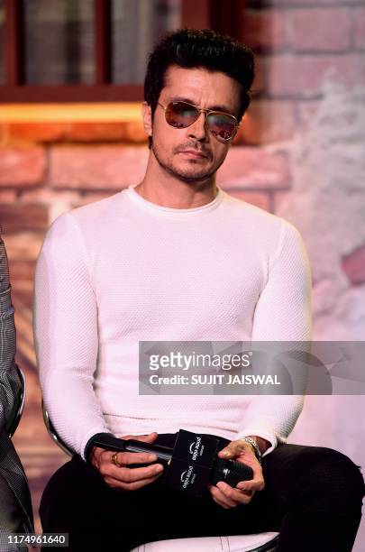 Actor Darshan Kumar attends a press conference for Amazon original series "The Family Man" in Mumbai on September 17, 2019.