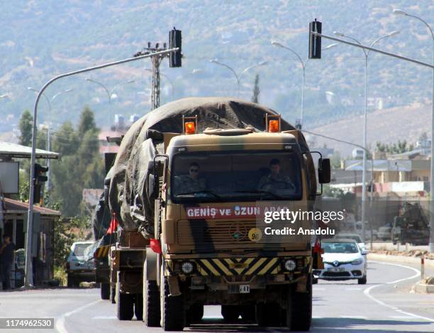 Turkey Deploys More Military Vehicles To Syrian Border Photos and ...