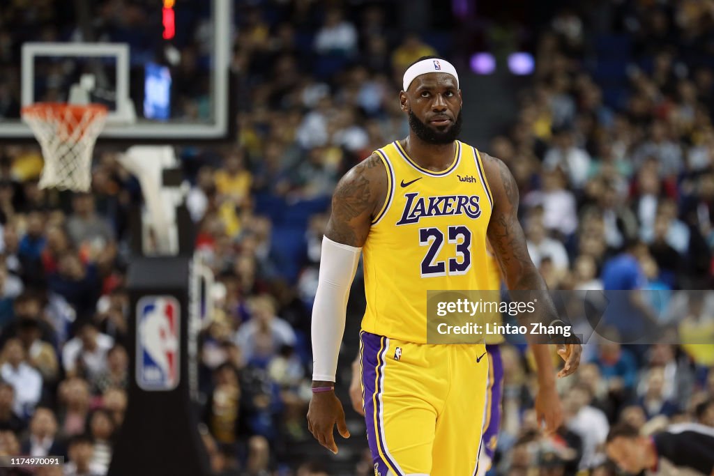 Los Angeles Lakers v Brooklyn Nets - NBA China Games 2019
