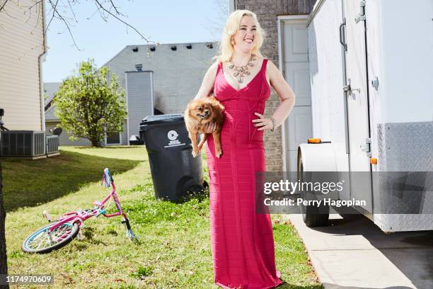 Reality personality June Shannon aka Mama June is photographed for People Magazine on April 1, 2017 in Georgia.