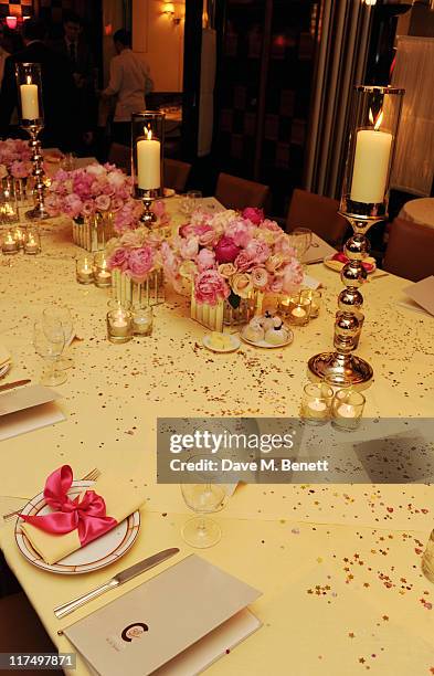 General views as Tamara Ecclestone celebrates her 27th birthday in the private room at Cipriani Restaurant on June 25, 2011 in London.
