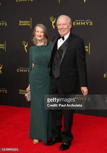 Annette O'Toole and Michael McKean attend the 2019 Creative Arts Emmy Awards on September 15, 2019 in Los Angeles, California.