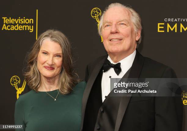 Annette O'Toole and Michael McKean attend the 2019 Creative Arts Emmy Awards on September 15, 2019 in Los Angeles, California.