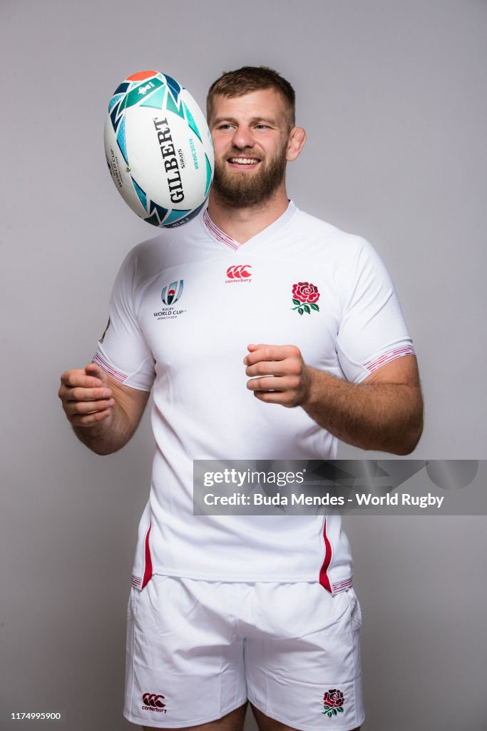 George Harris Rugby George Kruis of England poses for a portrait during the England Rugby ...
