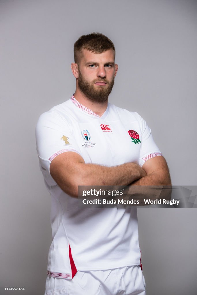 George Harris Rugby George Kruis of England poses for a portrait during the England Rugby ...