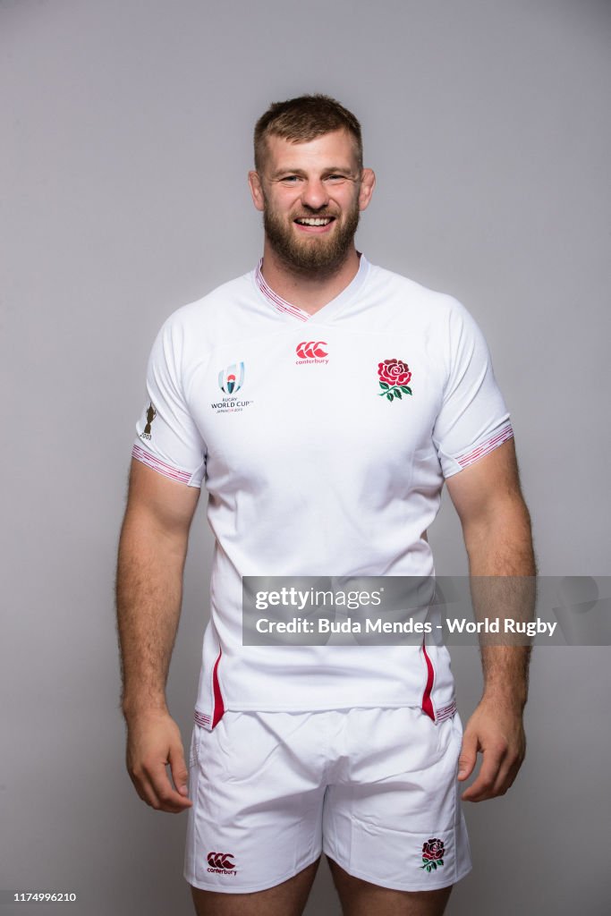 George Harris Rugby George Kruis of England poses for a portrait during the England Rugby ...
