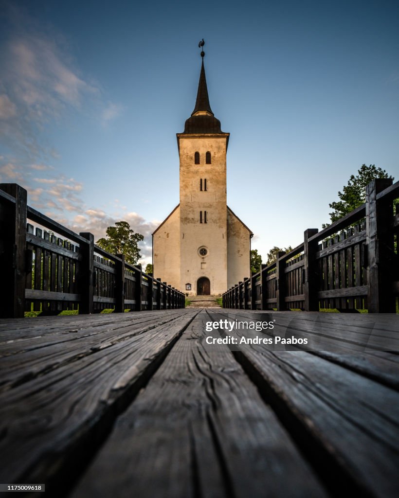 Peetri Church in Viljandi, Estonia