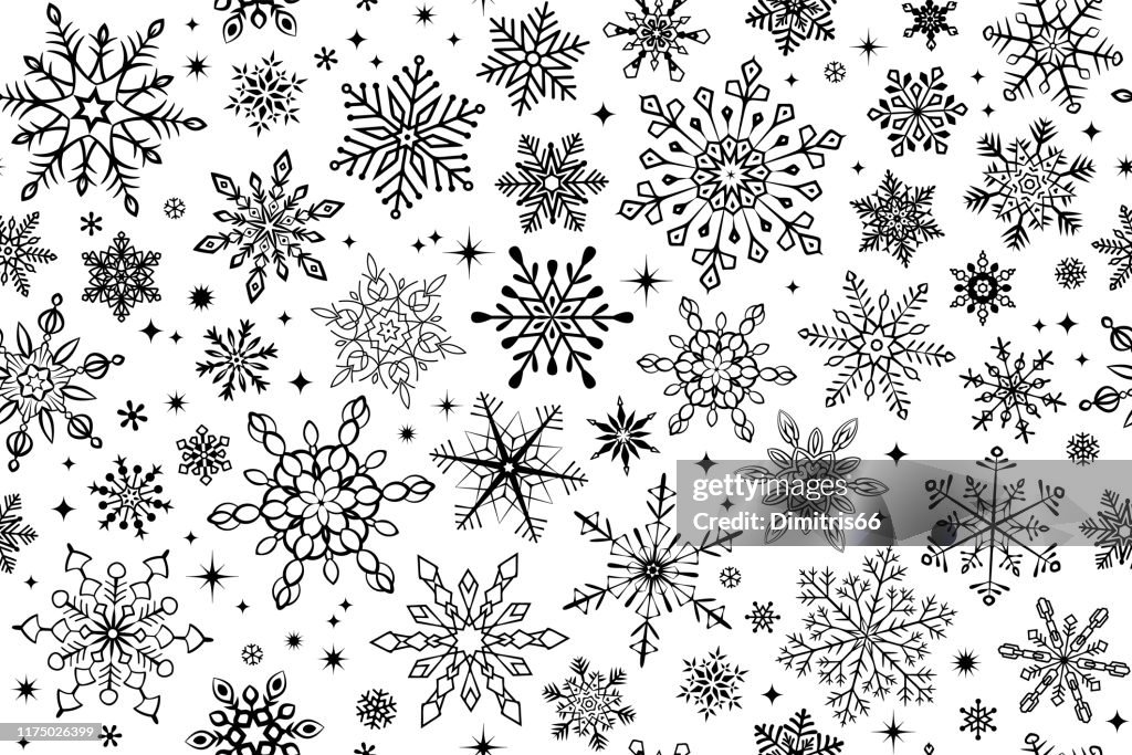 Snowflake Background Image Pattern Snowflake Pattern Background