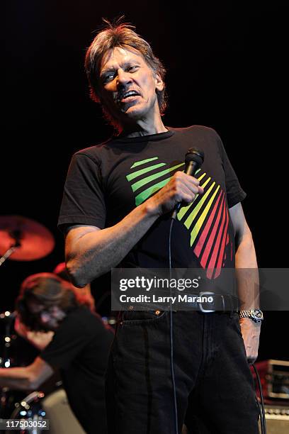 John Kay of Steppenwolf performs at Hard Rock Live! in the Seminole Hard Rock Hotel & Casino on June 26, 2011 in Hollywood, Florida.