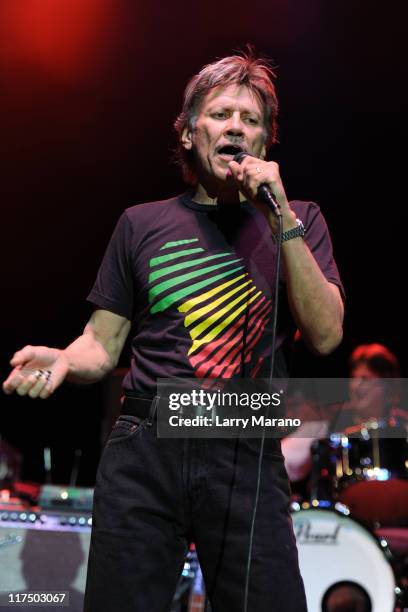 John Kay of Steppenwolf performs at Hard Rock Live! in the Seminole Hard Rock Hotel & Casino on June 26, 2011 in Hollywood, Florida.