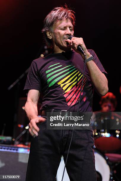 John Kay of Steppenwolf performs at Hard Rock Live! in the Seminole Hard Rock Hotel & Casino on June 26, 2011 in Hollywood, Florida.