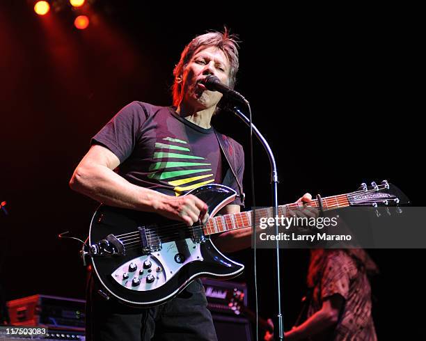 John Kay of Steppenwolf performs at Hard Rock Live! in the Seminole Hard Rock Hotel & Casino on June 26, 2011 in Hollywood, Florida.