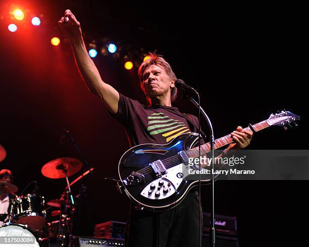 John Kay of Steppenwolf performs at Hard Rock Live! in the Seminole Hard Rock Hotel & Casino on June 26, 2011 in Hollywood, Florida.