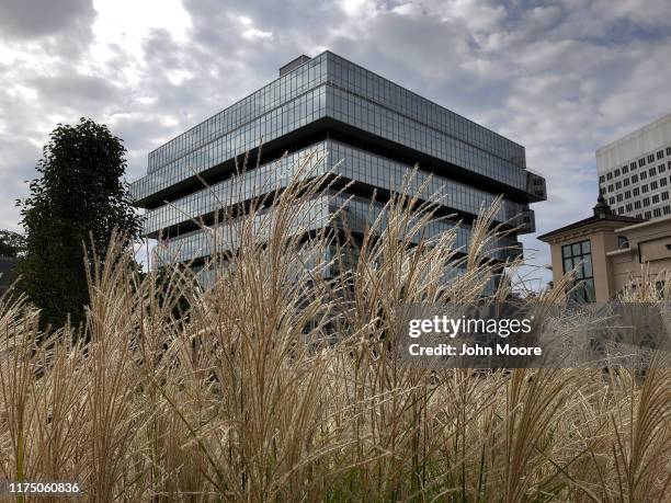 The headquarters of Purdue Pharma is shown on September 16, 2019 in Stamford, Connecticut. The pharmaceutical company, which makes OxyContin, the...