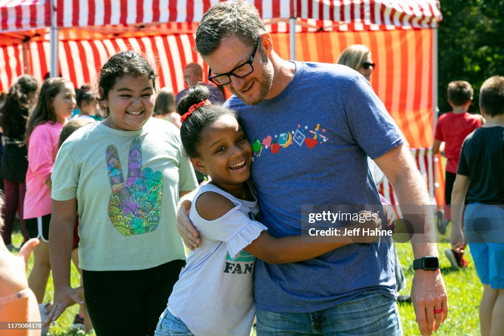 Vera Bradley x Blessings In A Backpack Event With Dale & Amy Earnhardt