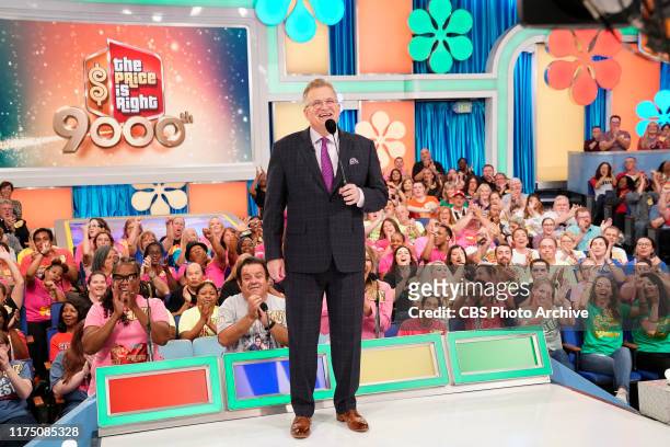 America's top-rated and longest-running game show THE PRICE IS RIGHT 9,000 Anniversary episode hosted by Drew Carey, featuring special guest model,...