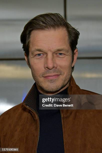 Paul Sculfor attends the opening of the Belstaff Flagship store launch on Regent Street on October 10, 2019 in London, England.