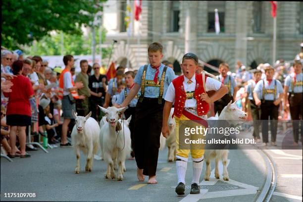 Eidgenössisches Jodlerfest; Umzug 1999