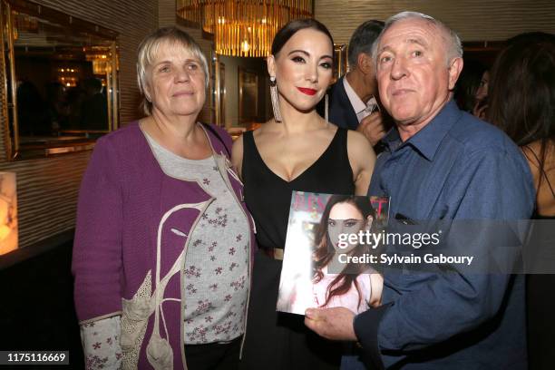 Ruth Grytt, Janel Tanna and Rainer Grytt attend Janel Tanna's Cover Party By Resident Magazine at Philippe Chow on October 9, 2019 in New York City.