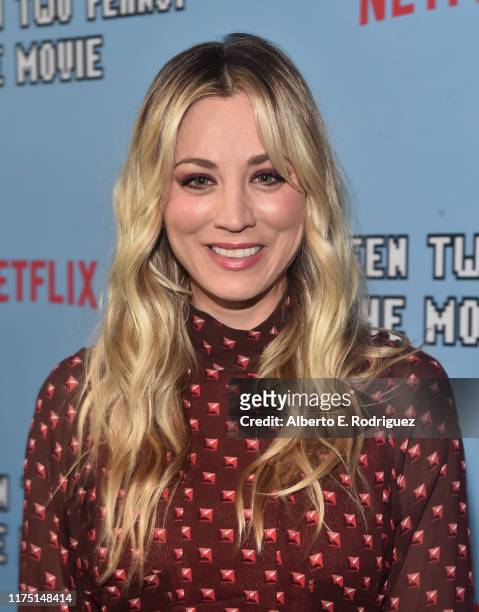 Kaley Cuaco attends the premiere of Netflix's "Between Two Ferns: The Movie" at ArcLight Hollywood on September 16, 2019 in Hollywood, California.