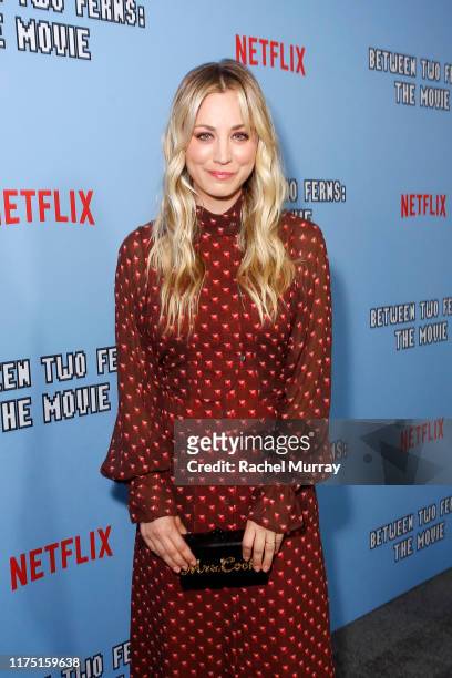 Kaley Cuoco attends Netflix's special screening of "Between Two Ferns: The Movie" on September 16, 2019 in Los Angeles, California.
