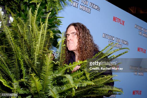 Weird Al" Yankovic attends Netflix's special screening of "Between Two Ferns: The Movie" on September 16, 2019 in Los Angeles, California.