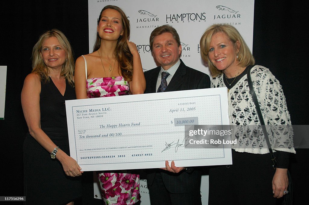 Hamptons Magazine Celebrates the Premiere of its Spring Issue with Cover Girl Petra Nemcova and Launch of the All-New Jaguar XK