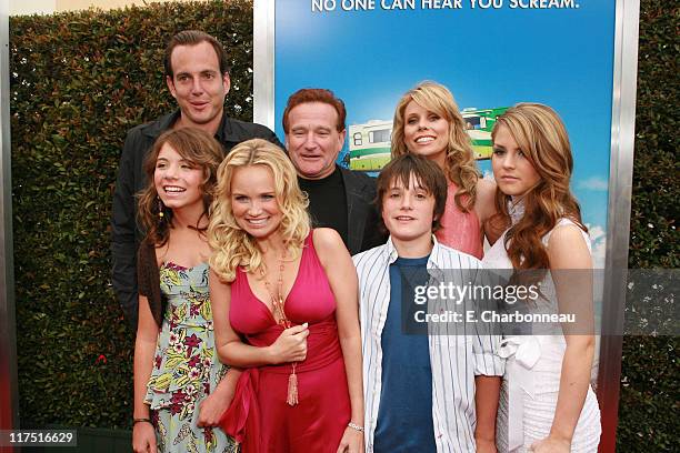 Will Arnett, Chloe Sonnenfeld, Kristin Chenoweth, Robin Williams, Josh Hutcherson, Cheryl Hines and Joanna "JoJo" Levesque