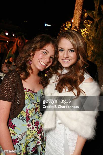 Chloe Sonnenfeld and Joanna "JoJo' Levesque during Los Angeles Premiere of Columbia Pictures' "RV" at Mann Village Theatre in Westwood, California,...