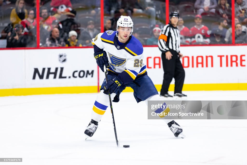 NHL: OCT 10 Blues at Senators