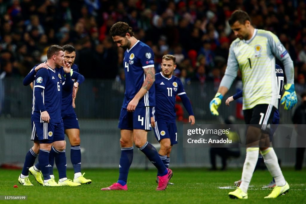 Russia vs Scotland - UEFA 2020 Qualifying round