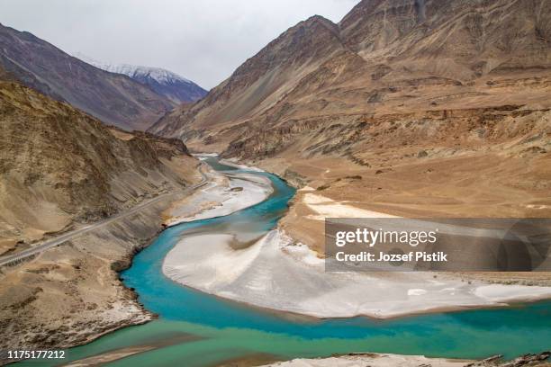 two shades of turquoise - indus valley stock pictures, royalty-free photos & images