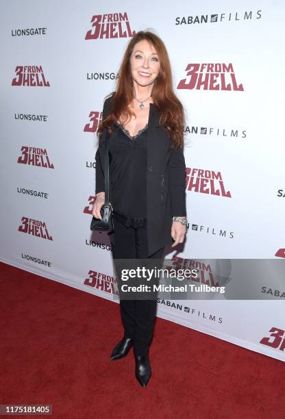 Actress Cassandra Peterson attends a special screening of Lionsgate's "3 From Hell" at the Vista Theatre on September 16, 2019 in Los Angeles,...