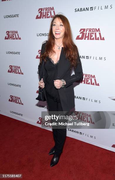 Actress Cassandra Peterson attends a special screening of Lionsgate's "3 From Hell" at the Vista Theatre on September 16, 2019 in Los Angeles,...