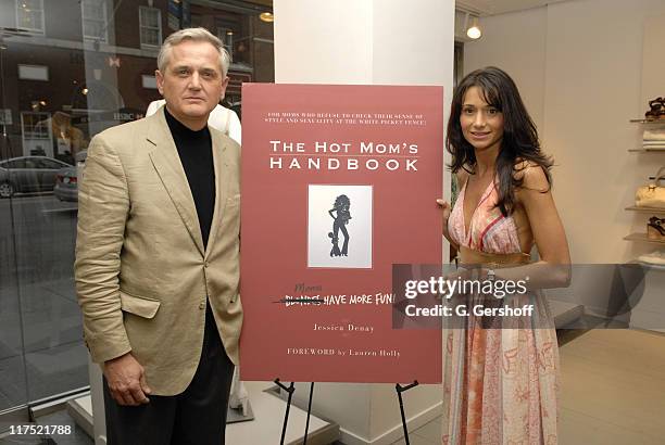 Author Jessica Denay and David Dunham, senior vice president and publisher, Thomas Nelson Publishing