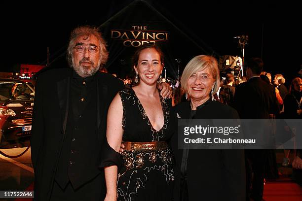 Jake Bloom, Rebecca Bloom and Ruth Bloom during Columbia Pictures and Imagine Entertainment World Premiere Party of "The Da Vinci Code" at Quai...