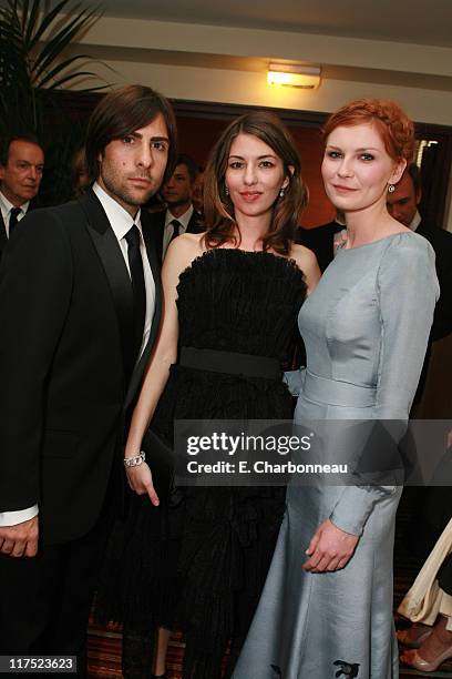 Jason Schwartzman, Director/Writer Sofia Coppola and Kirsten Dunst