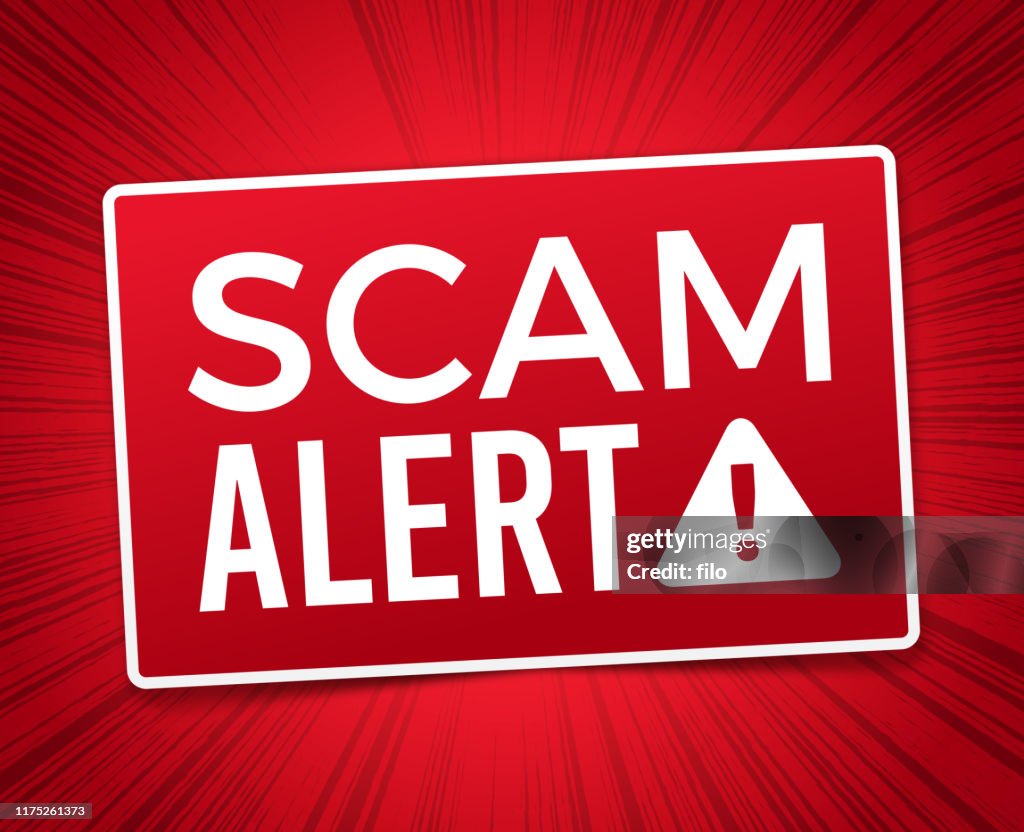 Scam Alert Warning Sign High-Res Vector Graphic - Getty Images