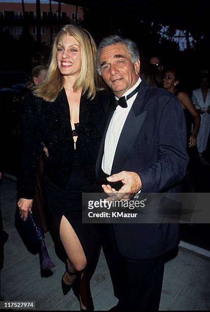 Shera Falk and Peter Falk circa 1995 in New York City.