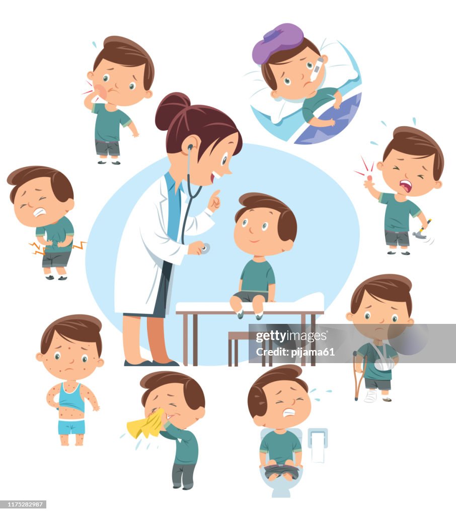 Maladies du médecin et des enfants