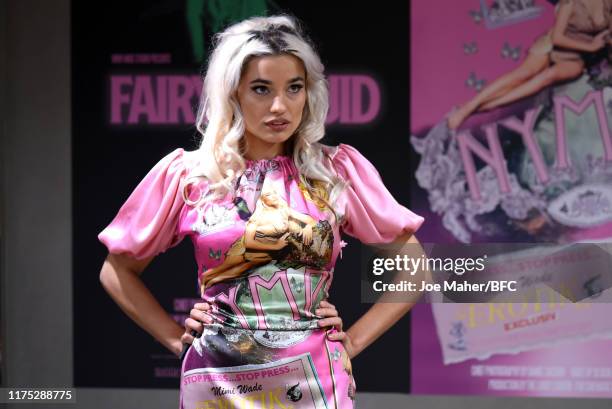 Fashion designer Mimi Wade at the Mimi Wade Presentation during London Fashion Week September 2019 on September 17, 2019 in London, England.