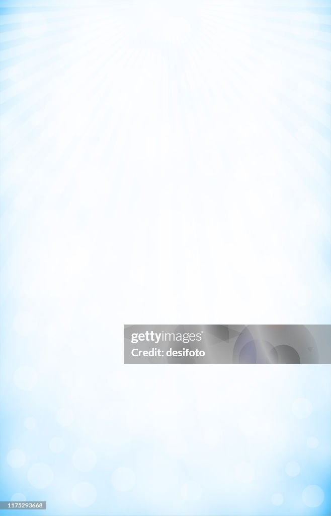 A Vertical Vector Illustration In Soft Light Blue And White Colour Xmas  Winter White And Blue Coloured Stock Background Bling Defocused Bokeh  Backgrounds With Sunburst High-Res Vector Graphic - Getty Images