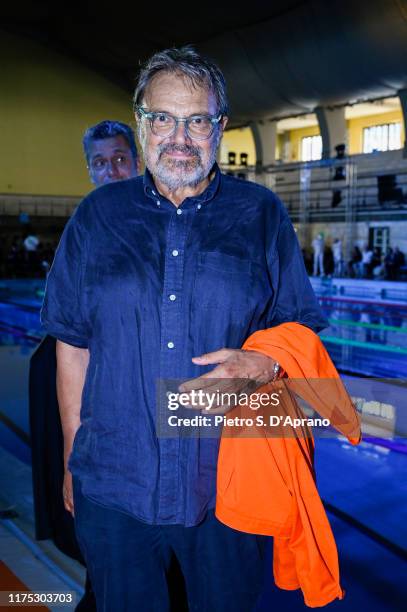 Oliviero Toscani attends the Benetton fashion show during the Milan Fashion Week Spring/Summer 2020 on September 17, 2019 in Milan, Italy.