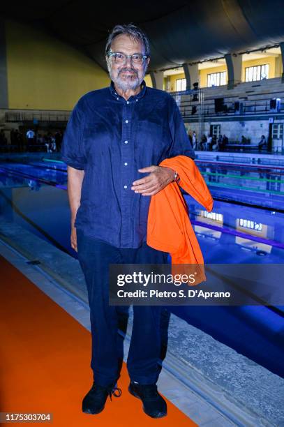 Oliviero Toscani attends the Benetton fashion show during the Milan Fashion Week Spring/Summer 2020 on September 17, 2019 in Milan, Italy.
