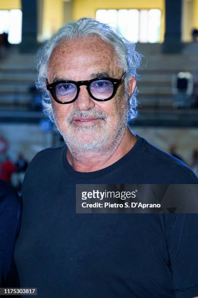 Flavio Briatore attends the Benetton fashion show during the Milan Fashion Week Spring/Summer 2020 on September 17, 2019 in Milan, Italy.