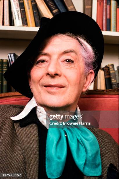 English writer and actor Quentin Crisp, New York, New York, January 10, 1980.