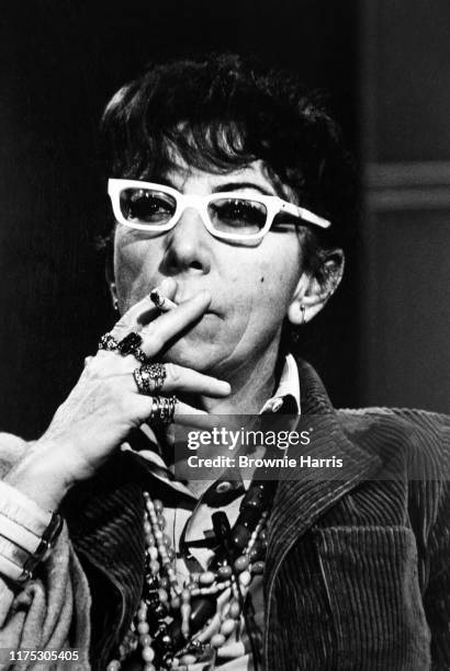 Italian screenwriter and film director Lina Wertmuller, New York, New York, February 3, 1978.